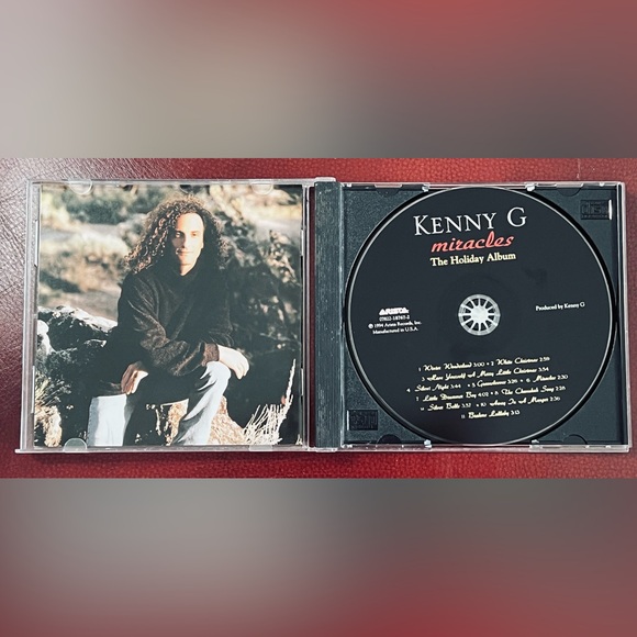 Kenny G "Miracles" CD Christmas Holiday EUC - Picture 5 of 5